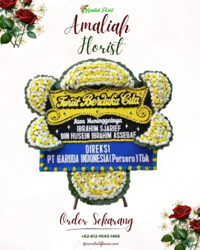 Papan Bunga Duka di Bejalen
